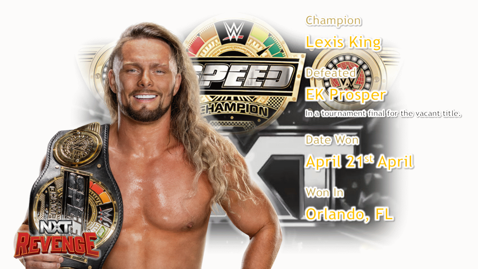 Lexis King (WWE Speed Champion)